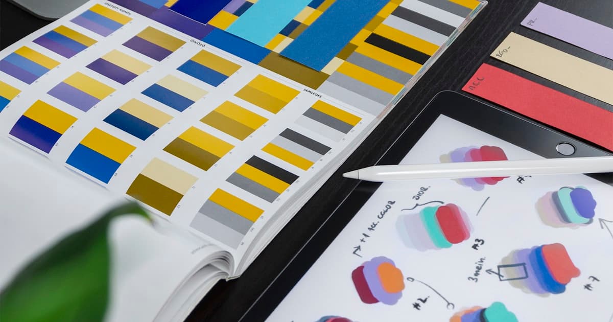 Brand identity mockups created with AI