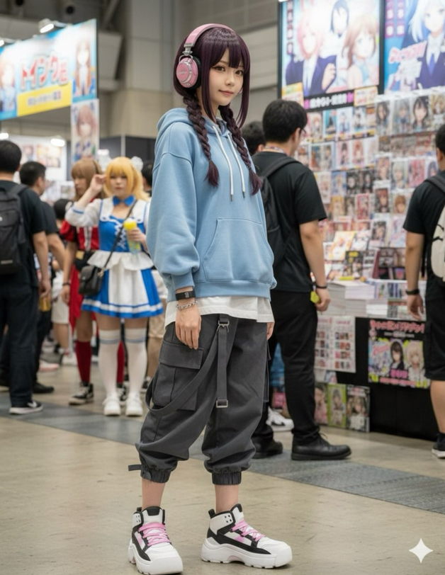 动漫转真人Coser - Output