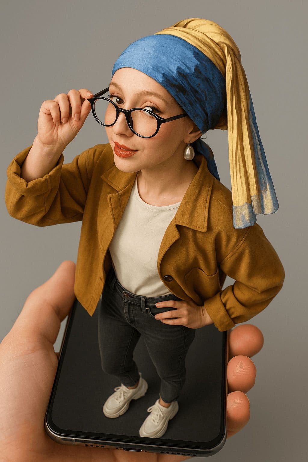 Perspective 3D Pop-out Effect
