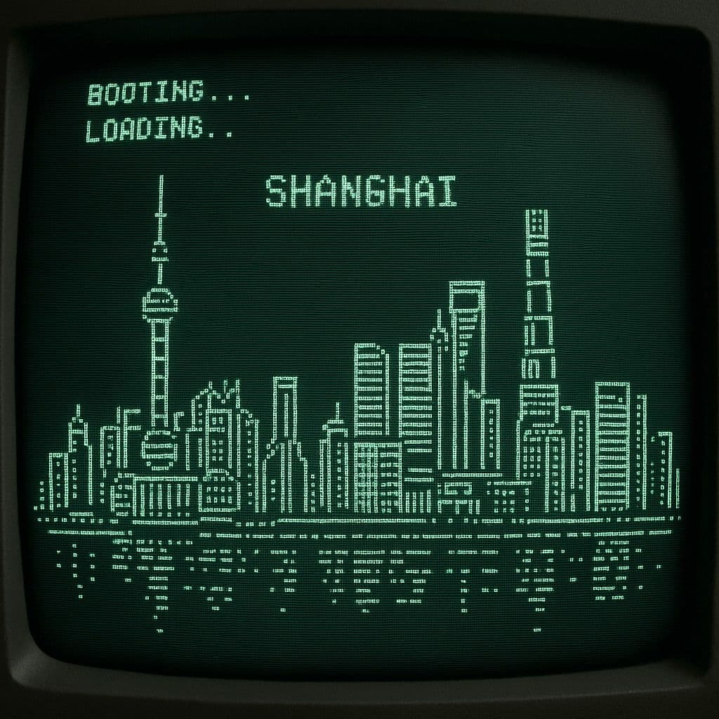 Vintage CRT Boot Screen - Output
