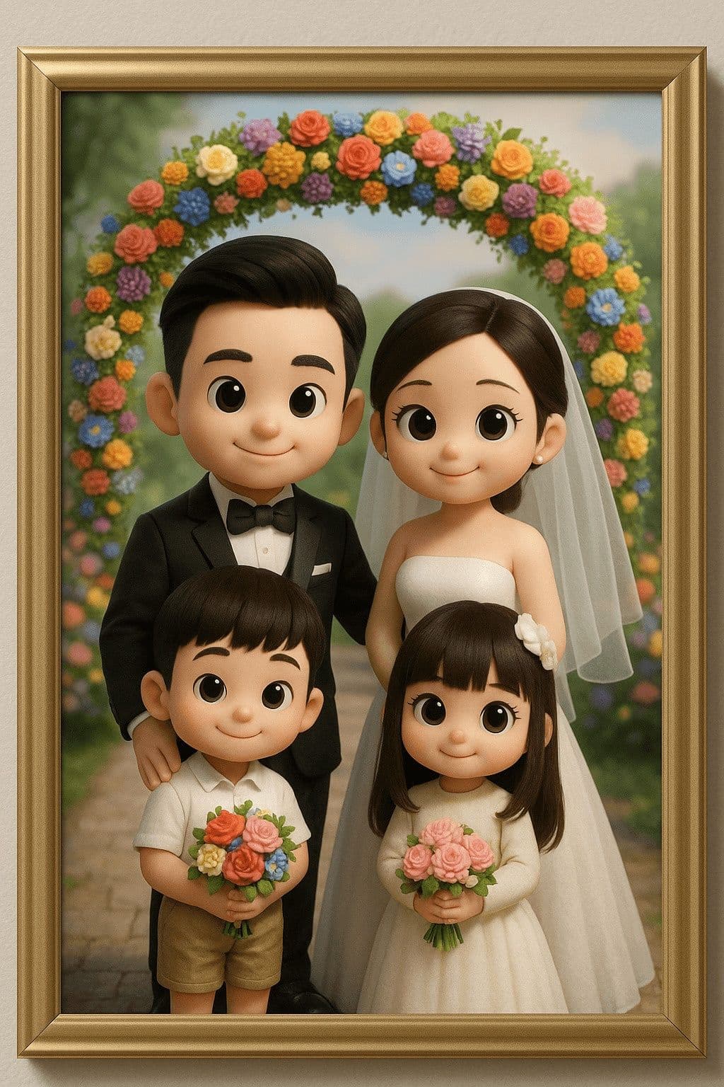 Family Wedding Portrait - Output