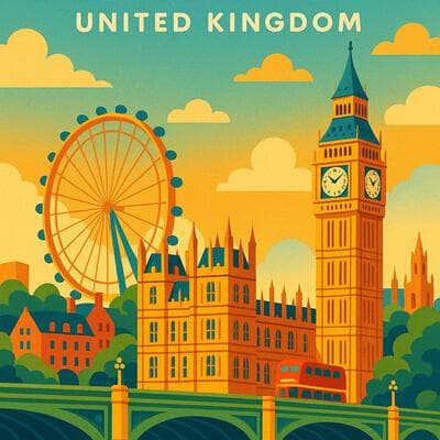 彩色矢量艺术海报 - Input