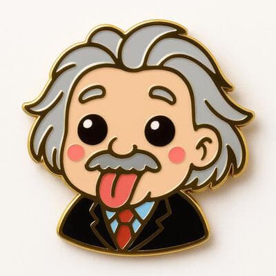 Cute Enamel Pin - Input