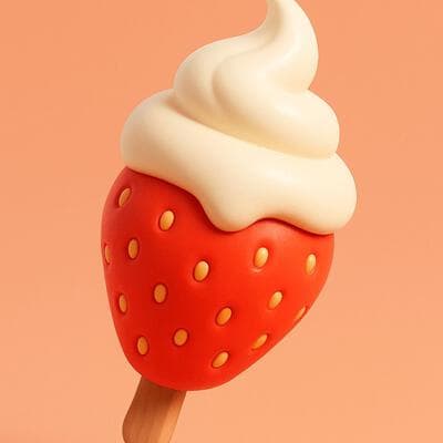 Emoji 奶油雪糕 - Input