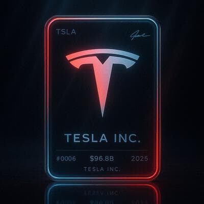 Futuristic Logo Trading Card