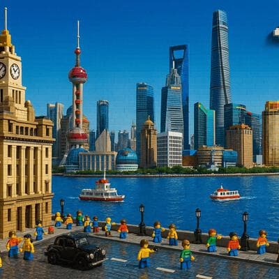 乐高城市景观 - Input