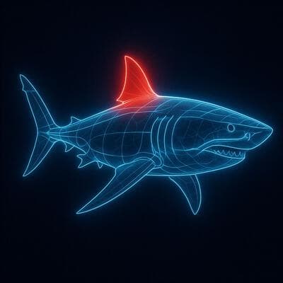 Glowing Line Anatomy Diagram - Input