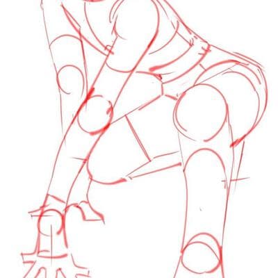 线稿图生成图像 - Input