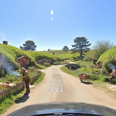 Middle-earth in Google Maps View