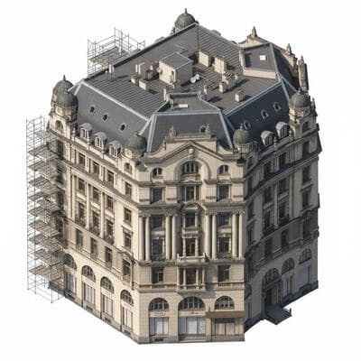 Extract 3D Buildings/Create Isometric Models