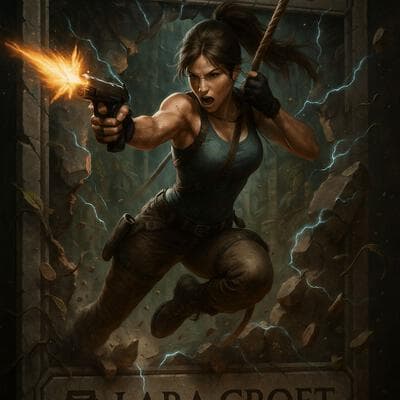 Physical Destruction Effect Card (Lara)
