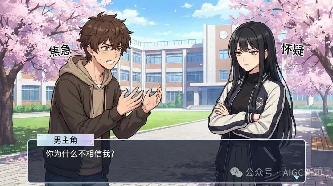 Visual Novel (Modern Romance)