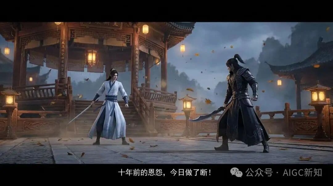 Martial Arts Game Cutscene