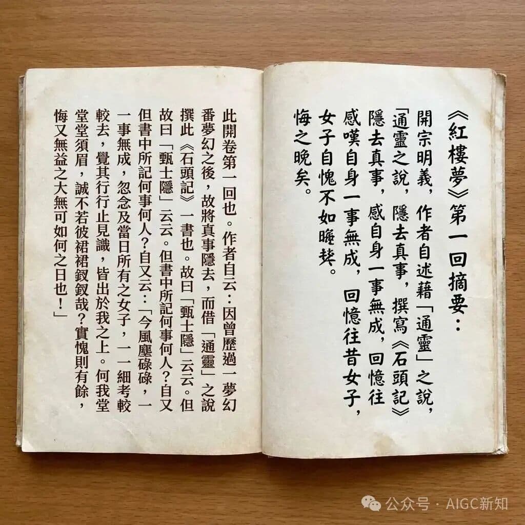 Classic Book (Dream of Red)