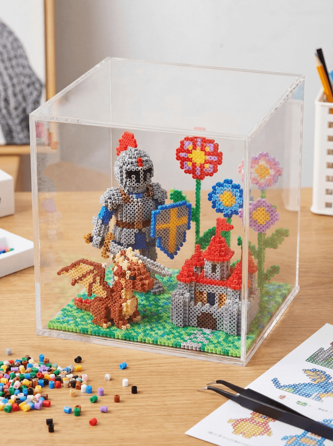 Perler Bead Style (Figure)