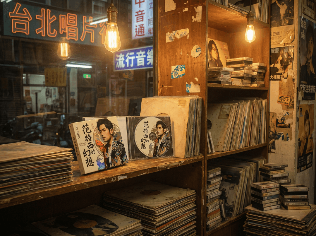 Product Multi-scene (Record Store)