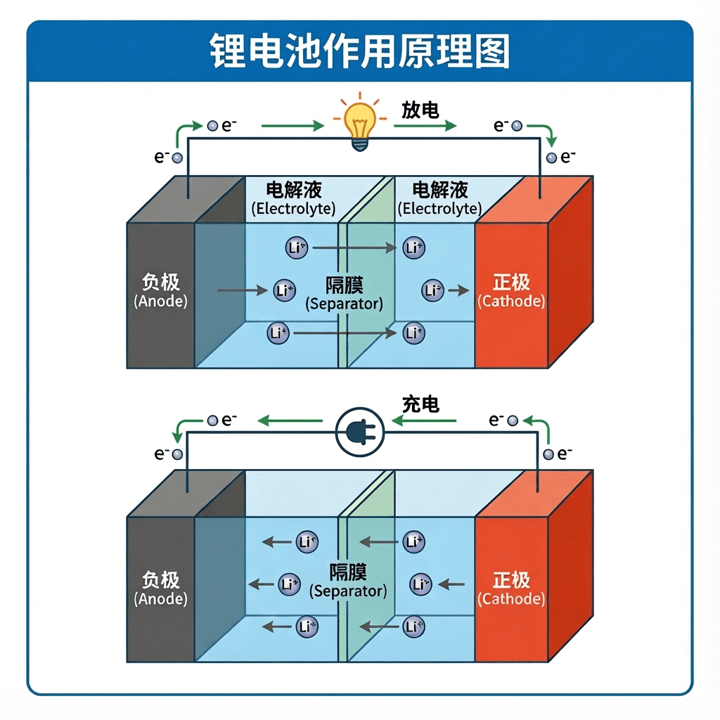 Lithium Battery Diagram