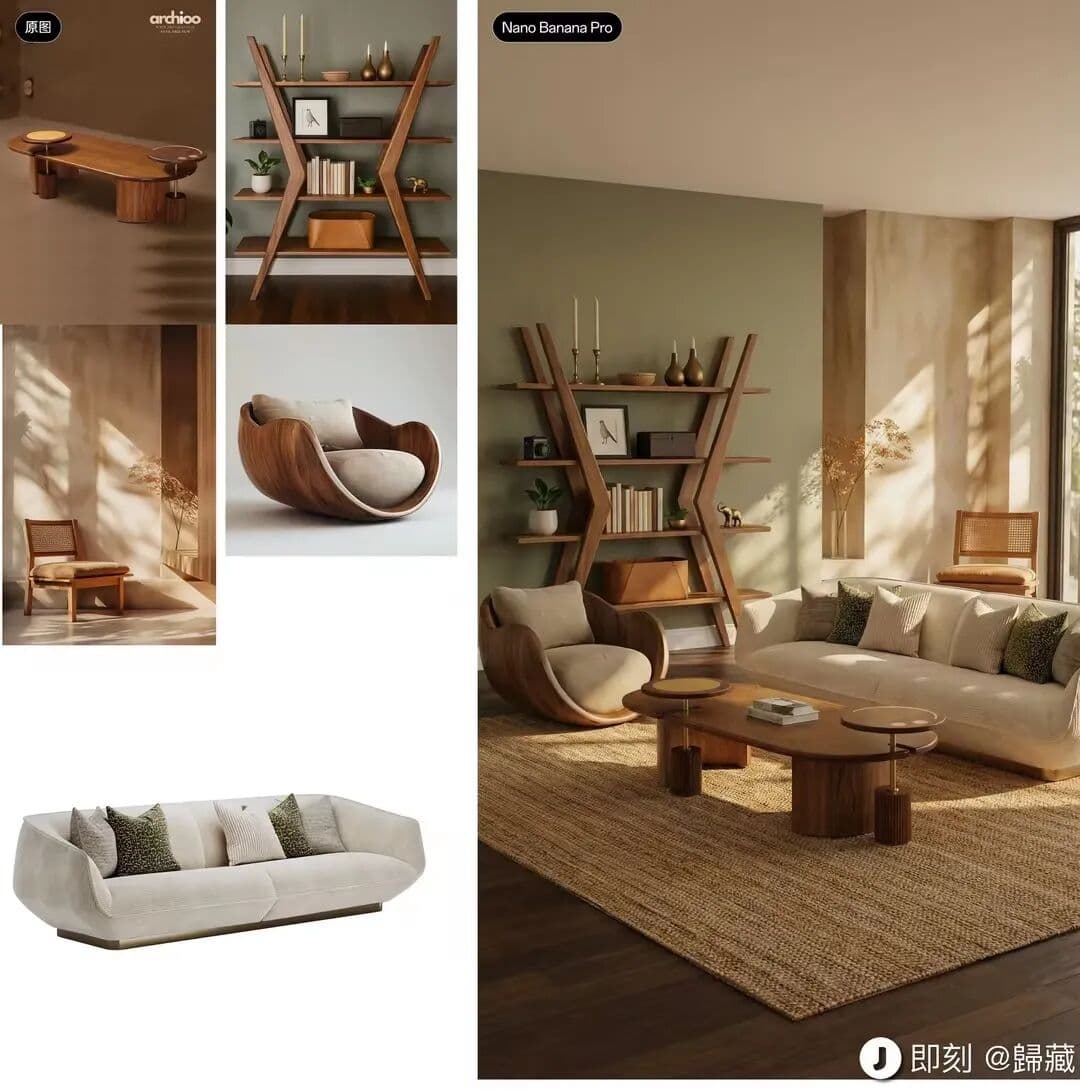 Furniture Arrangement - Output