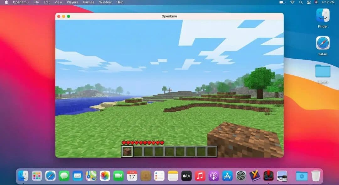 Game Emulator Interface