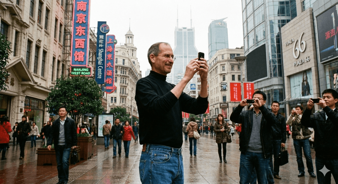 Steve Jobs in Shanghai