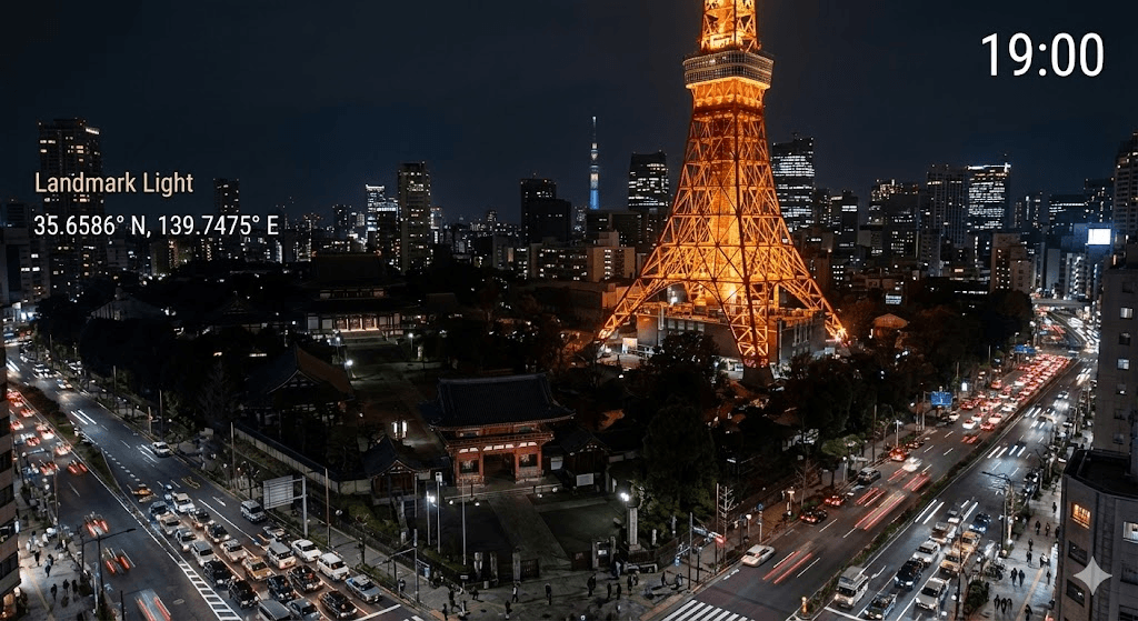 GPS Coordinate Image - Output