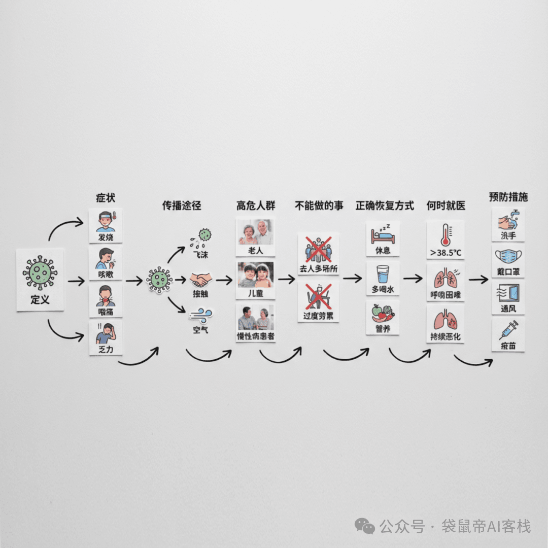 Viral Cold Infographic - Output