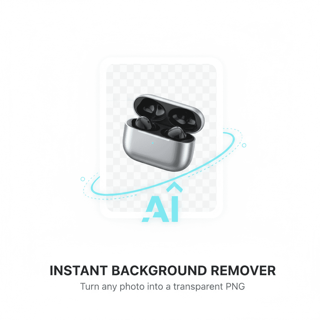 User removing background from an image using an online background remover tool.