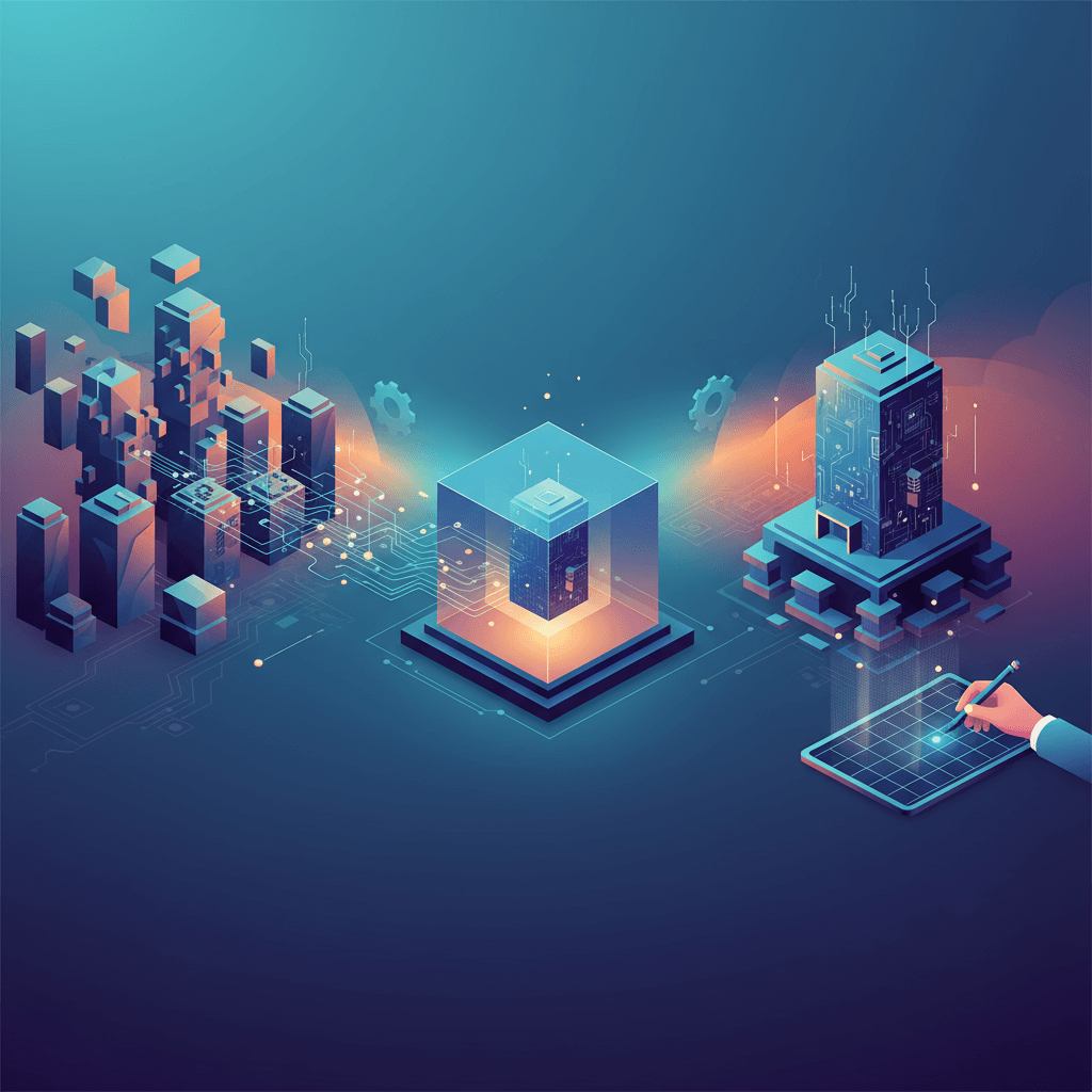 3D 건물 추출 도구는 AI 생성을 통해 구조물을 등각 3D 모델로 변환하여 향상된 시각화를 제공합니다.