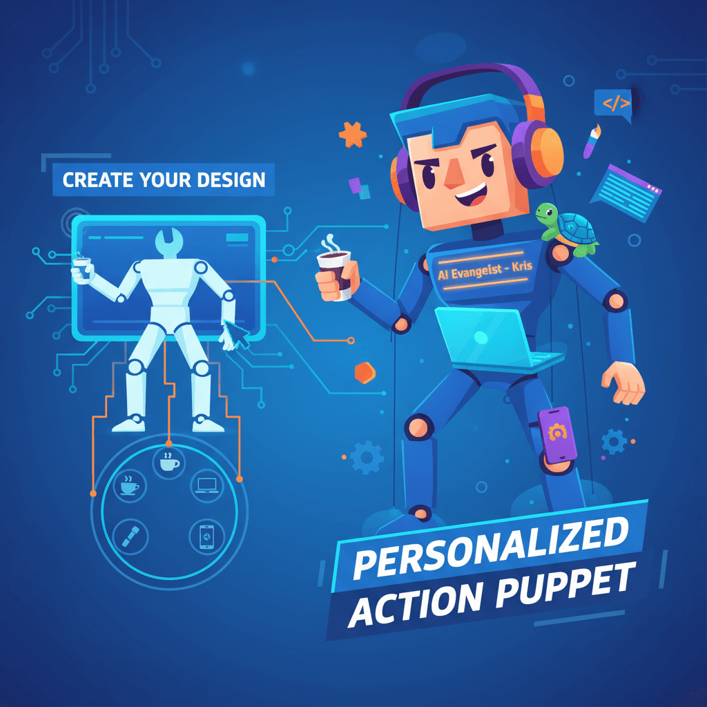 AI工具用于个性化设计动作人偶玩具,助力创意角色设计与定制。