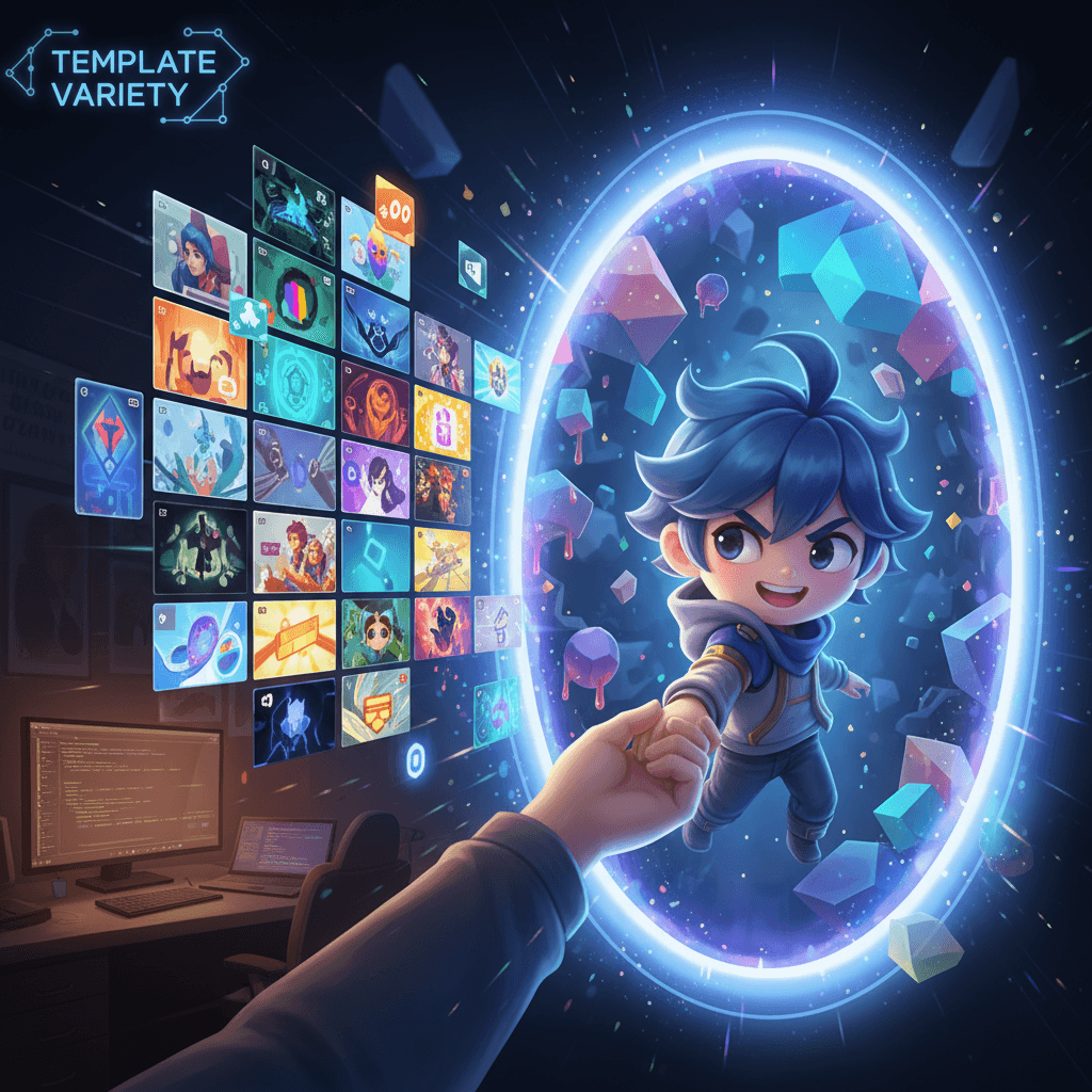 Variedade de modelos