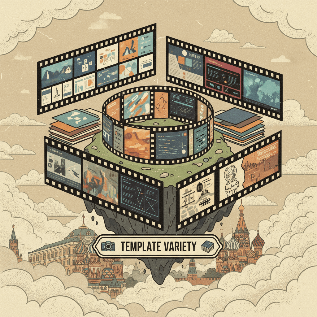 템플릿 다양성