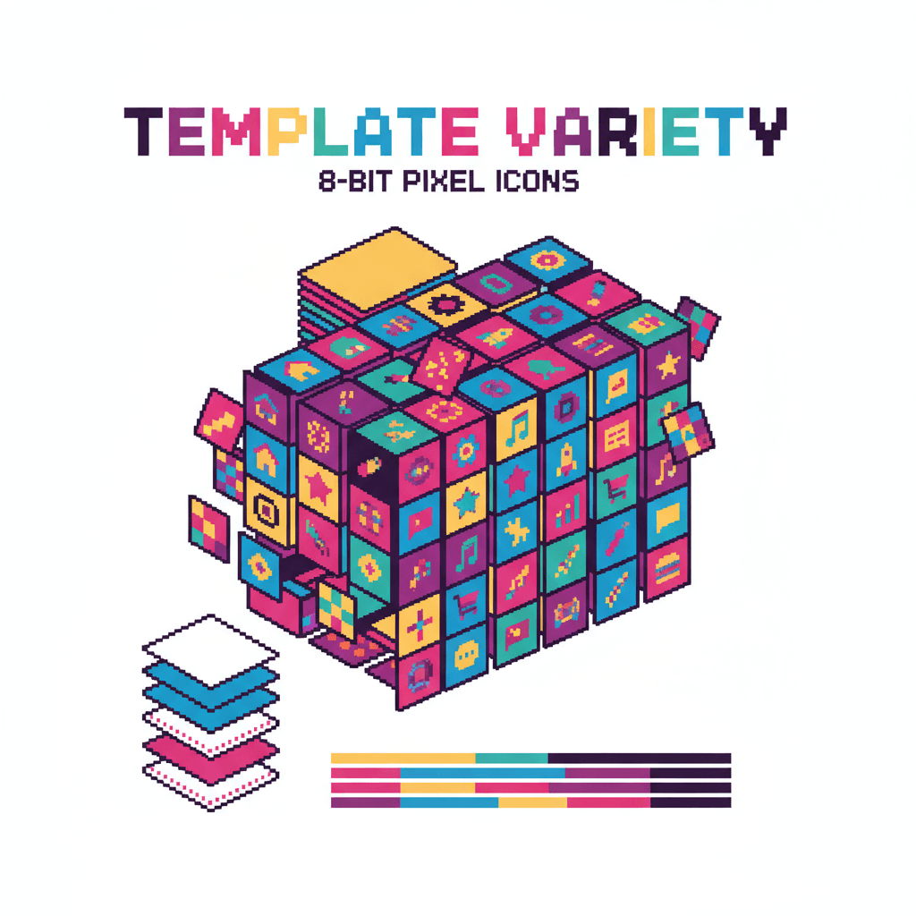 Variedad de plantillas