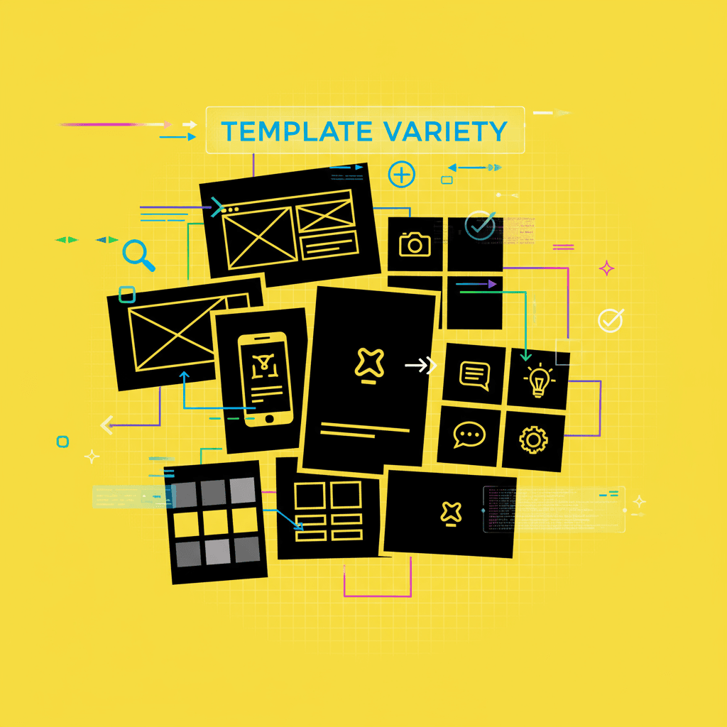 Variasi template