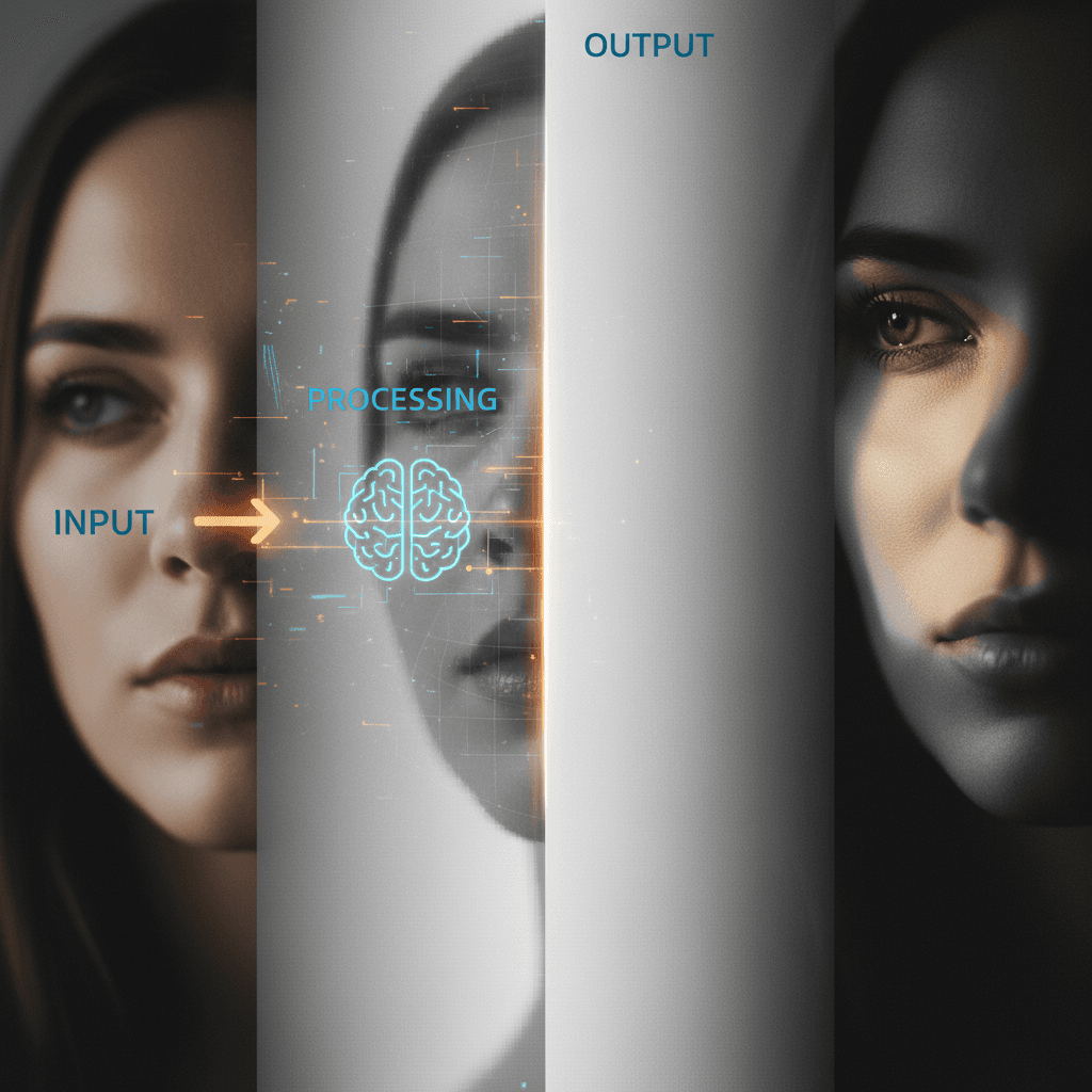 Black and White Portrait Artによる高解像度の白黒ポートレートアートで、AI生成によって感情を捉え、深みと優雅さを表現します。