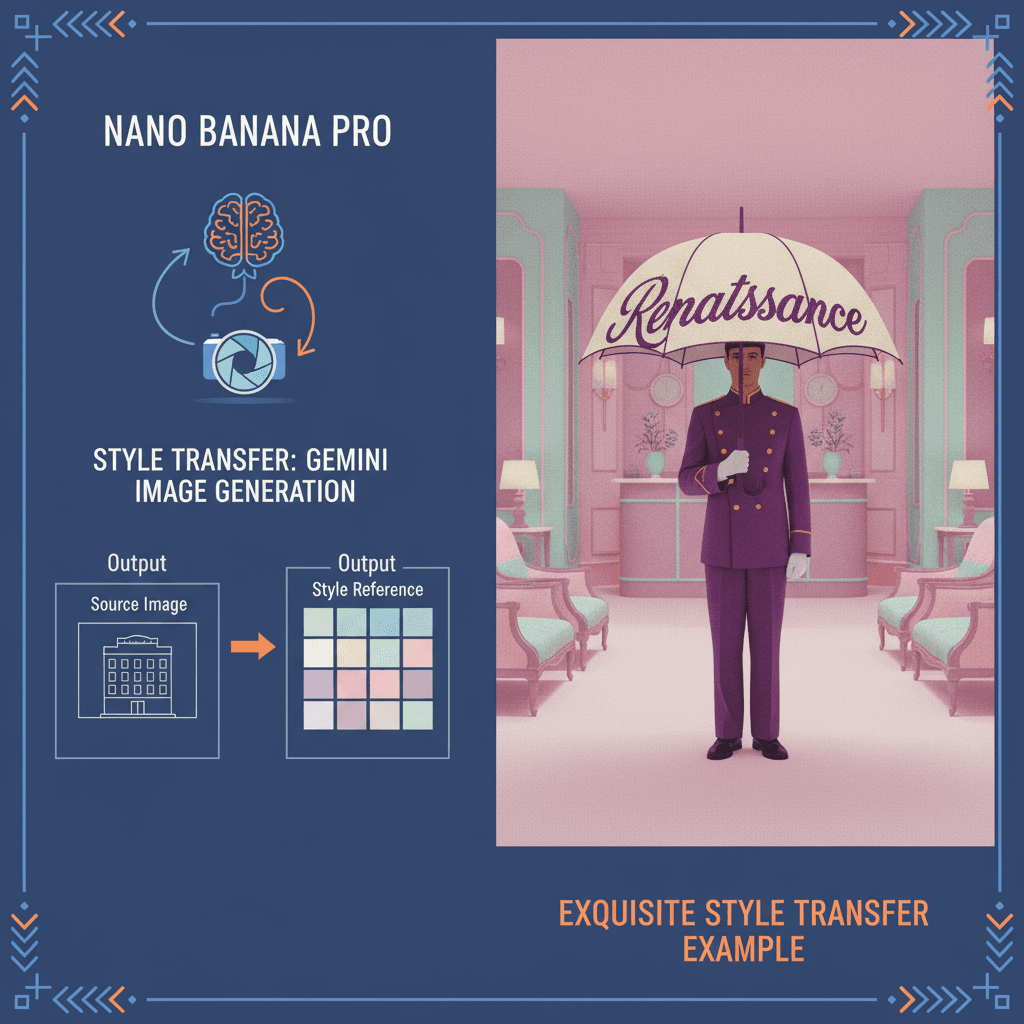 Artistic illustration in Wes Anderson style, created with Nano Banana Pro AI for stunning style transfer.