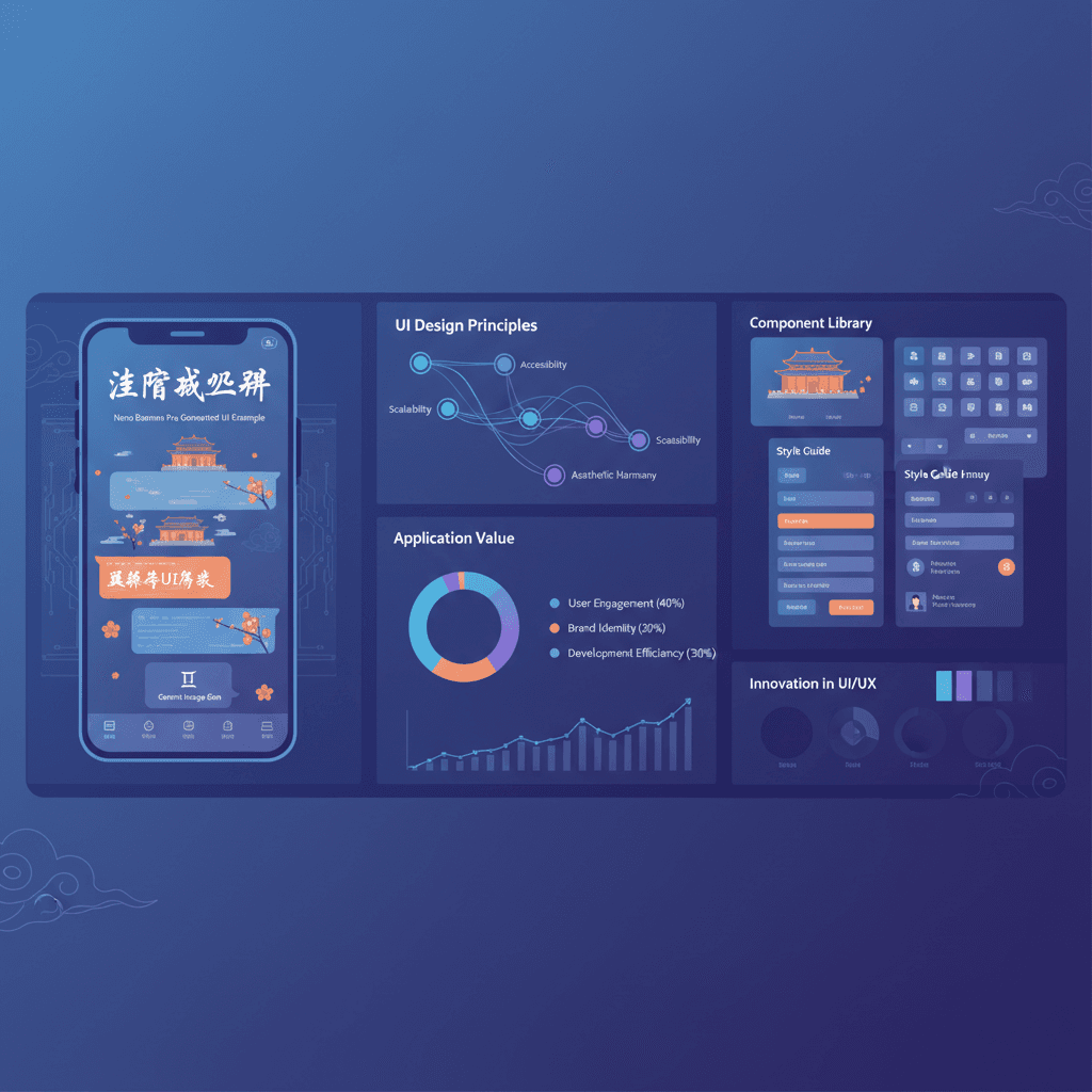 Artistic illustration of WeChat UI Recreation (Drama) showcasing stunning design, created with Nano Banana Pro AI for UI design.