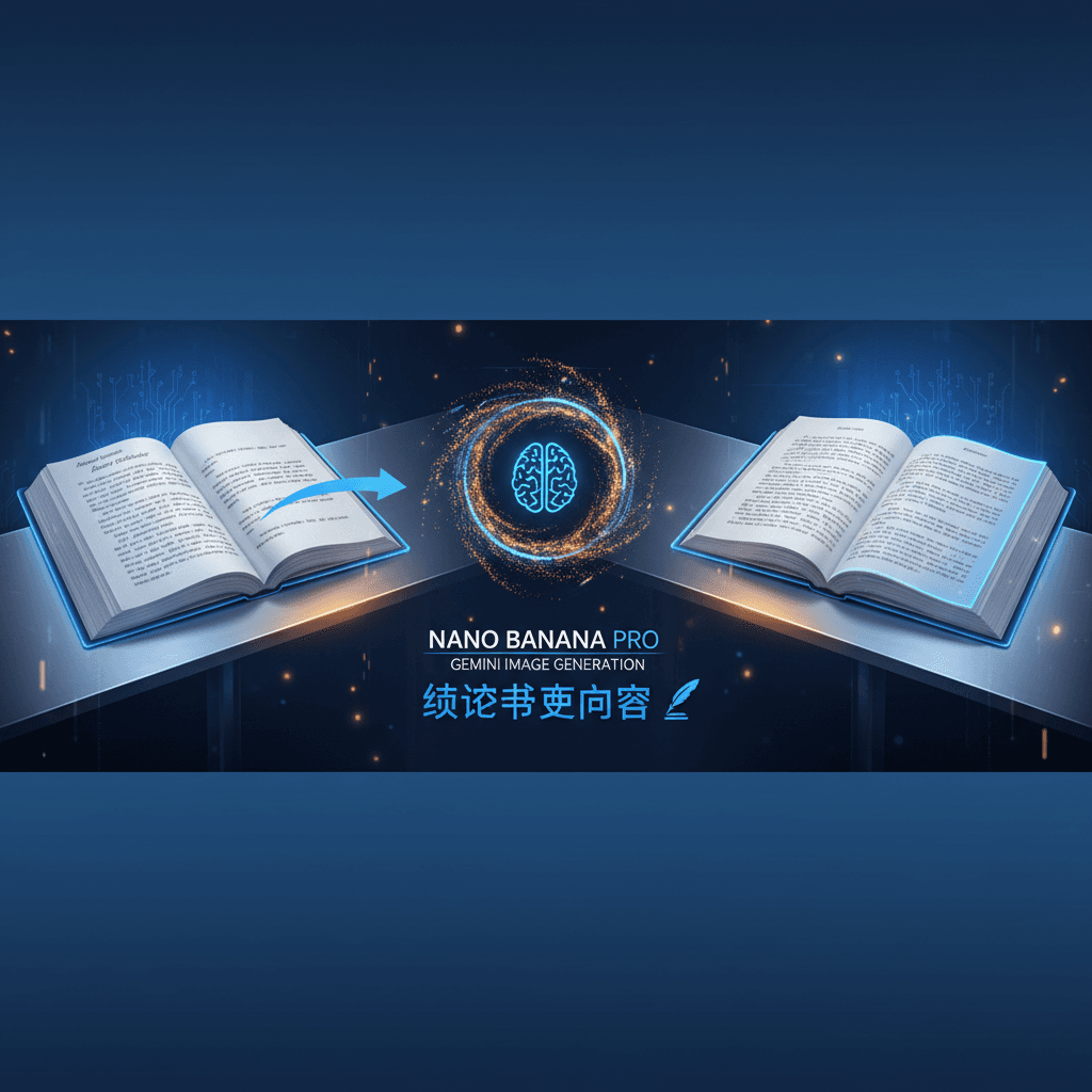 Stunning product design of Book Page Continuation created with Nano Banana Pro for AI generation, showcasing innovative features.