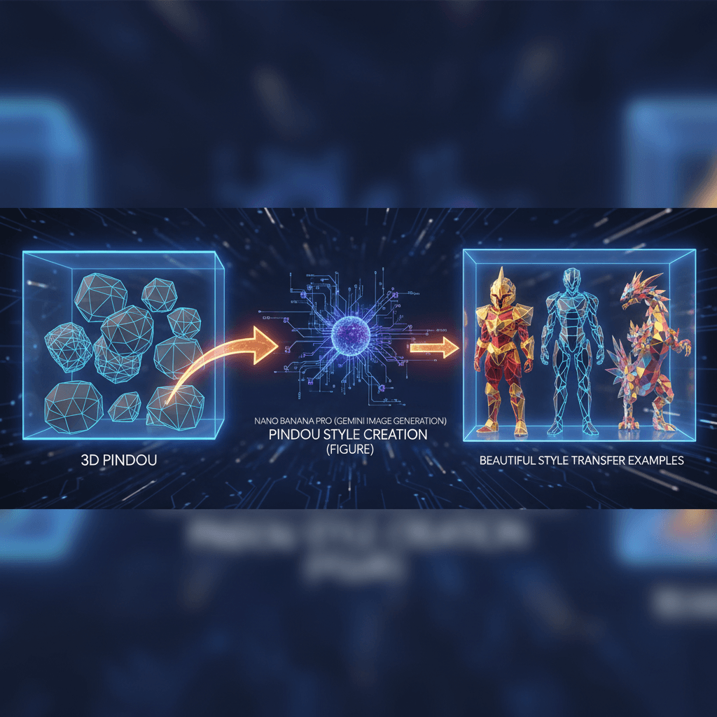 Stunning Perler Bead Style transfer by Nano Banana Pro showcasing AI generation creativity in vibrant colors.