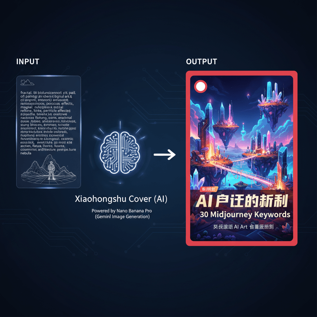 Xiaohongshu Cover (AI) - Stunning social media design created with Nano Banana Pro, showcasing advanced AI generation capabilities.