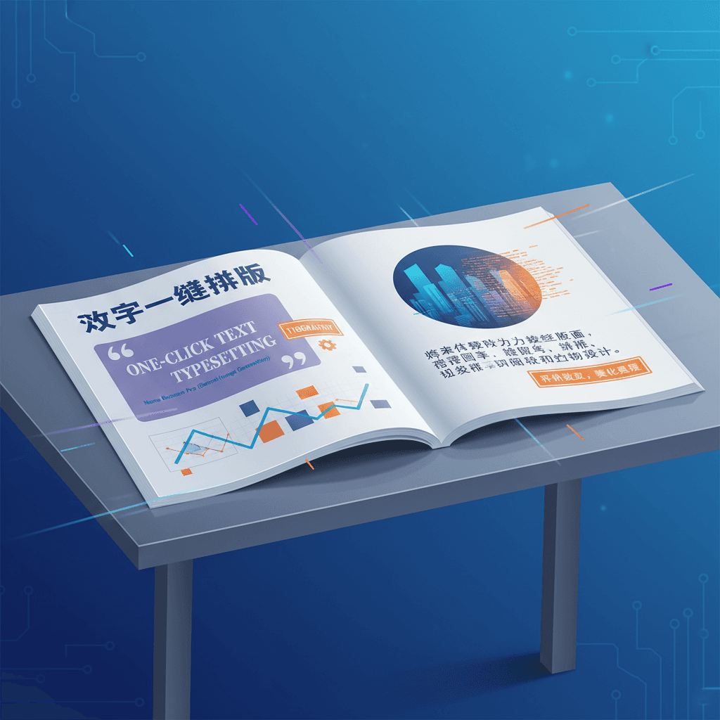 精美文字排版示例,使用Nano Banana Pro AI工具实现一键排版,展现优秀排版设计。