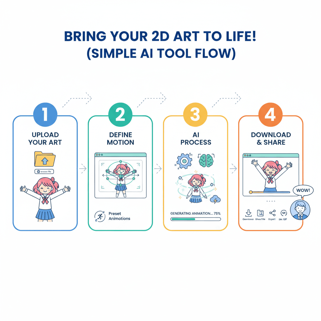 使用步骤:通过Nano Banana Pro AI工具,轻松生成二次元角色走进现实的精美合成图像。