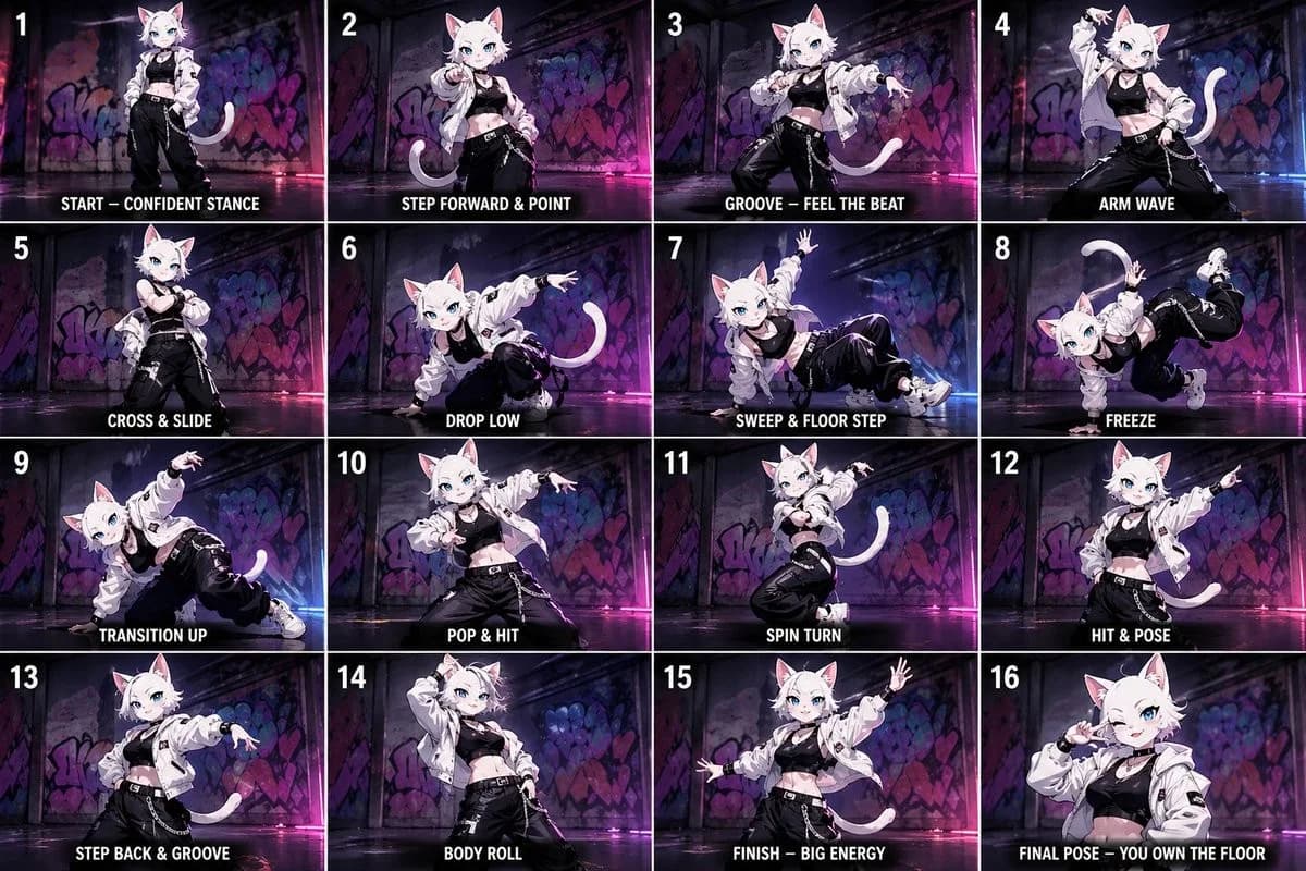アニメダンスグリッド