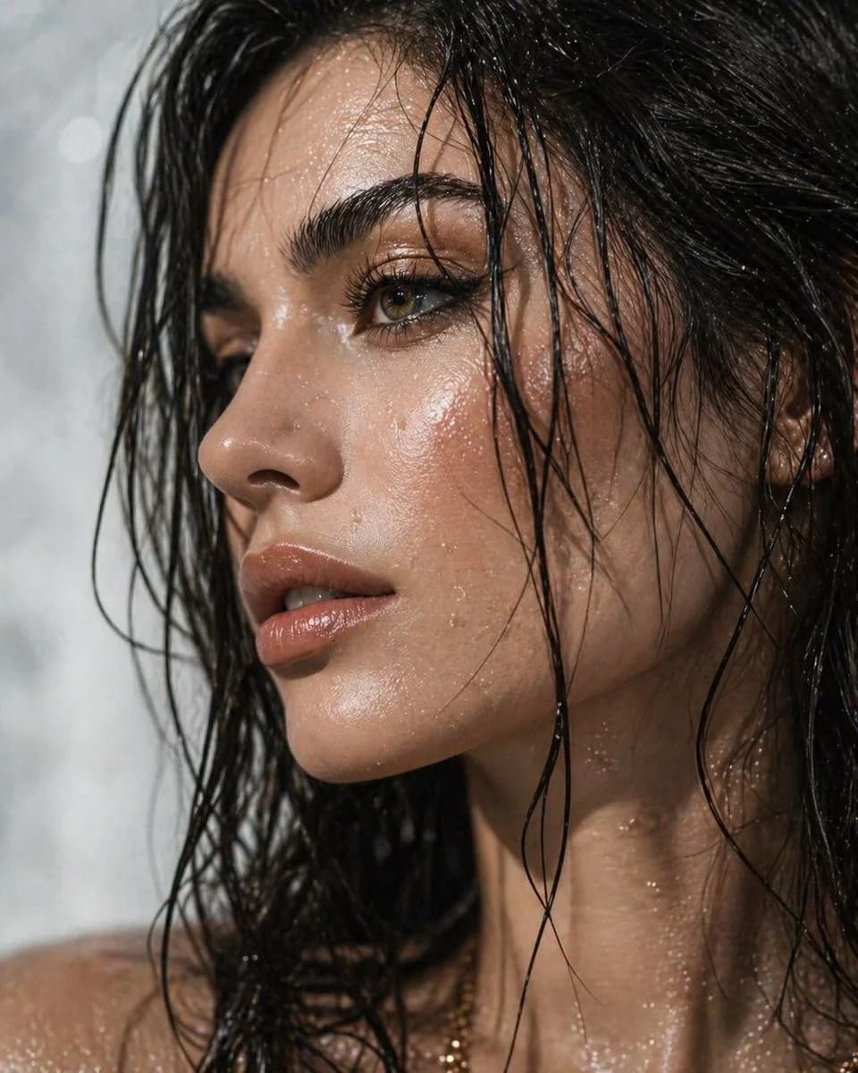 Potret Wet Glow