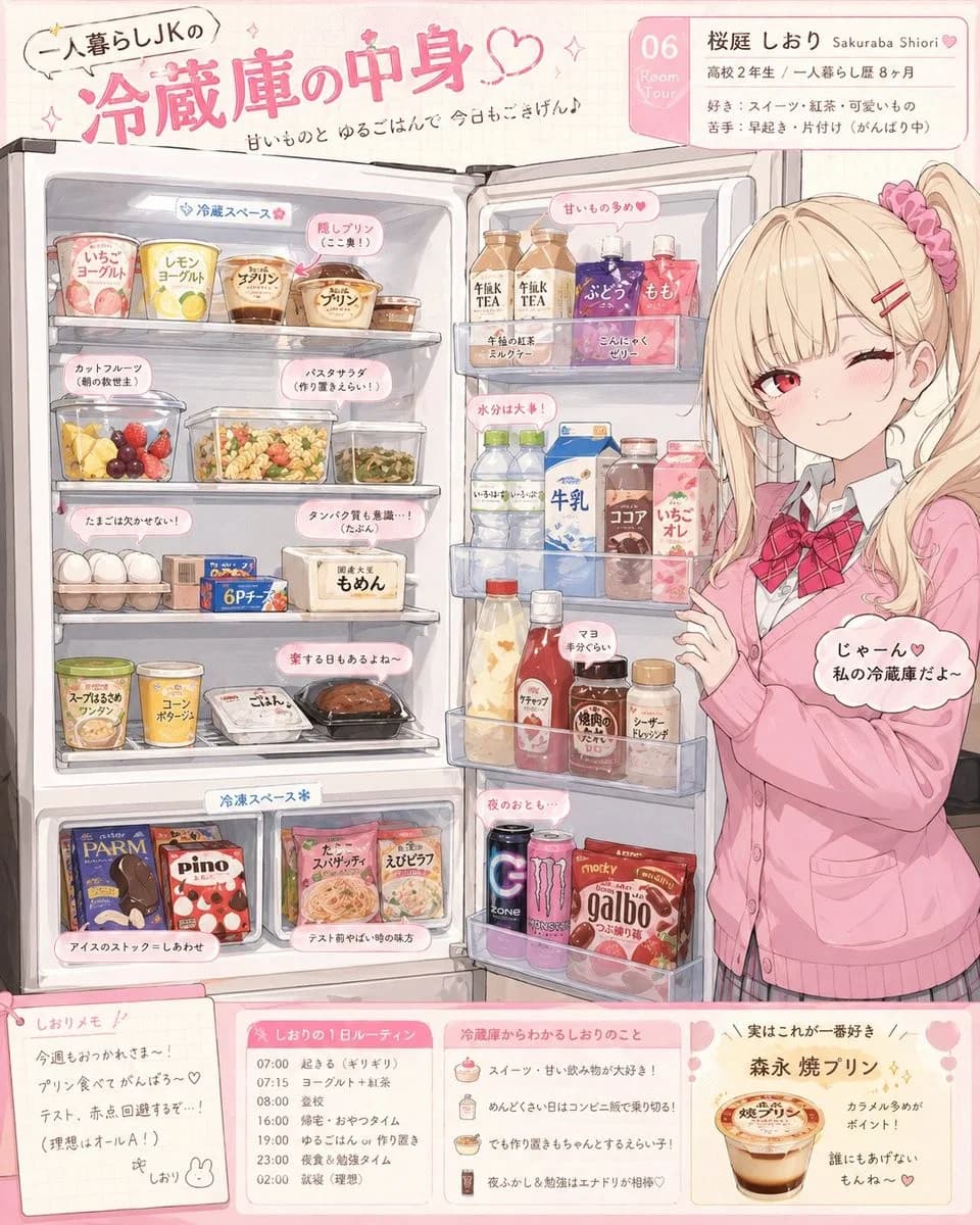 キャラクター冷蔵庫紹介