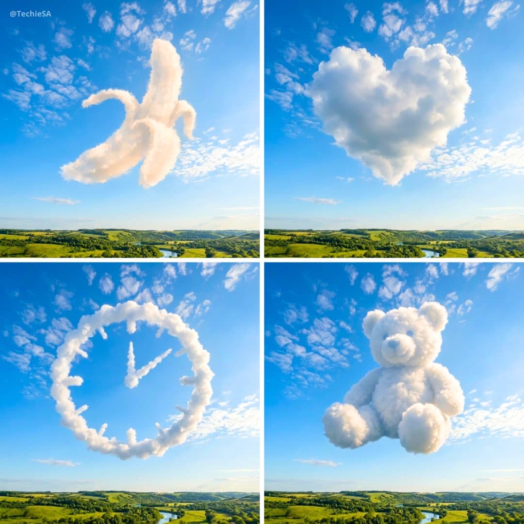 Hyperrealistic Object Clouds — Generated result