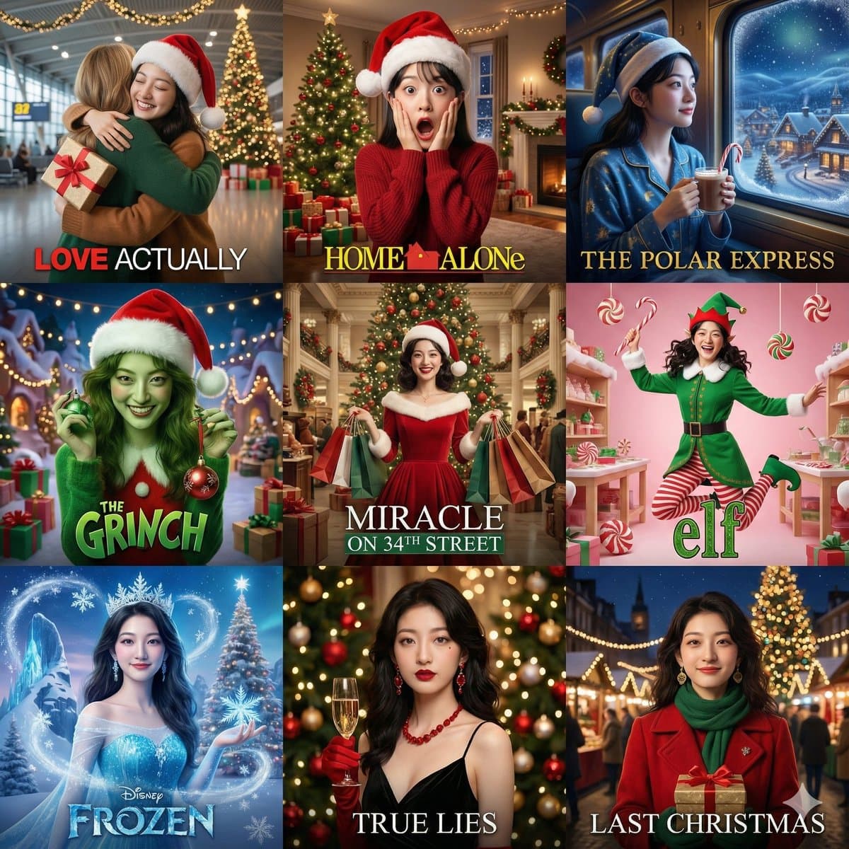 Orang dalam 9 Adegan Film Natal