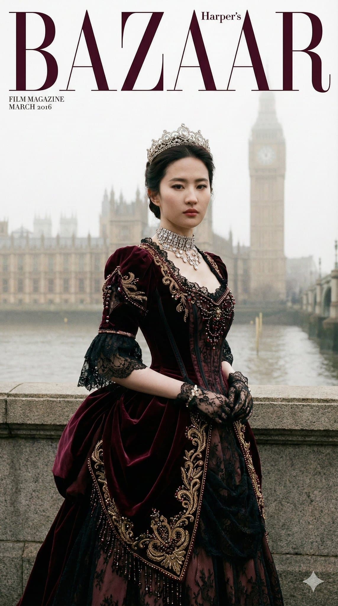 Foto Potret Kerajaan Gotik Victoria