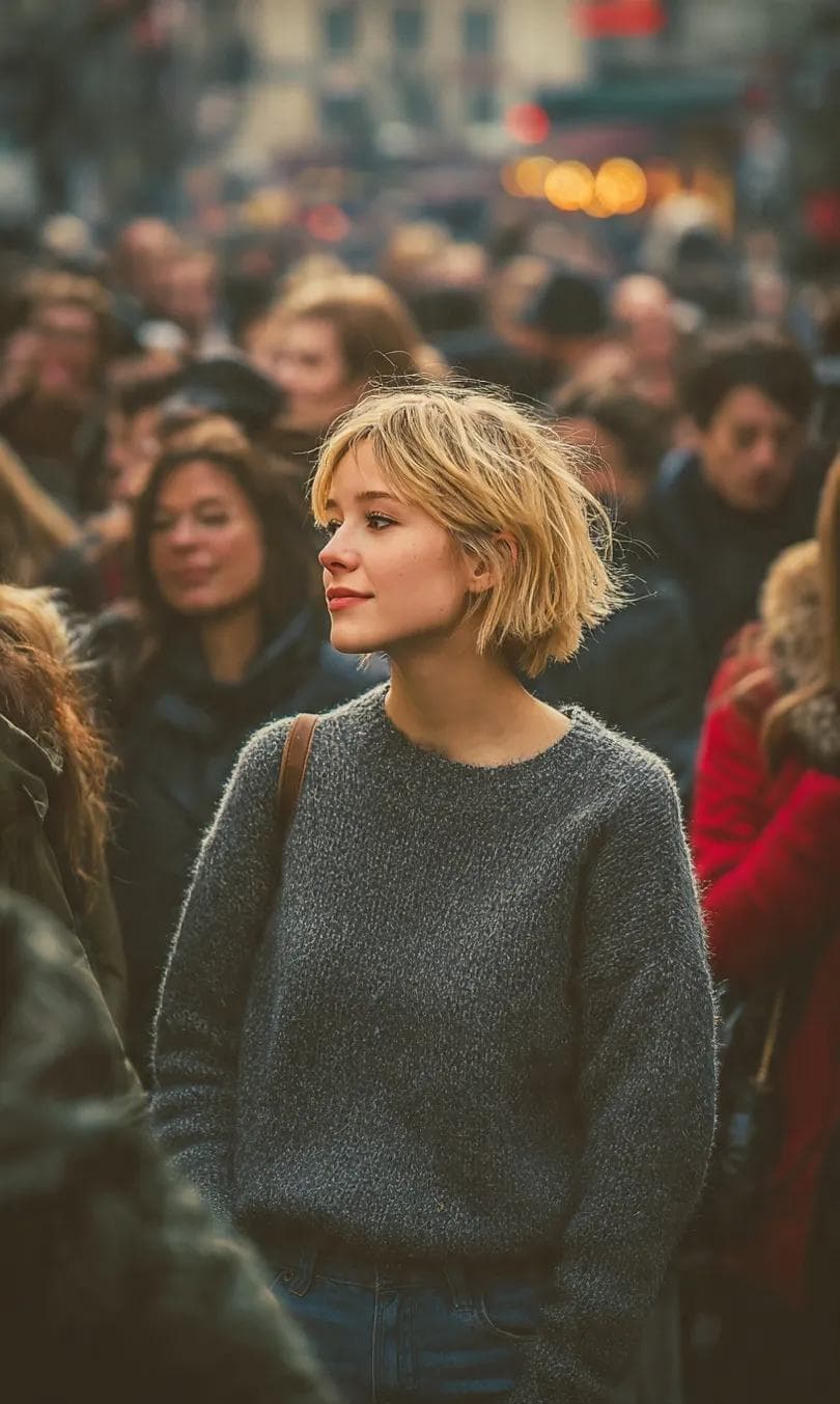 Potret Fotografi Jalanan Hyperrealistic 8K