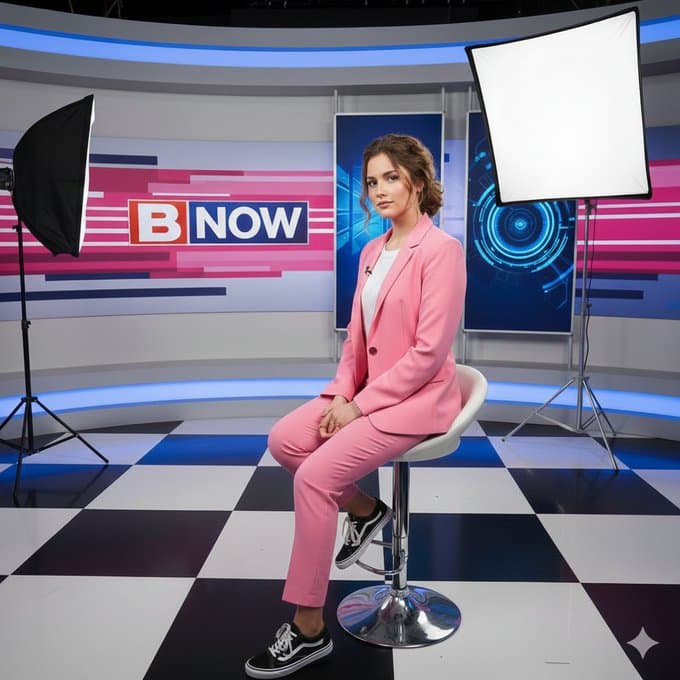 Set Studio Berita TV