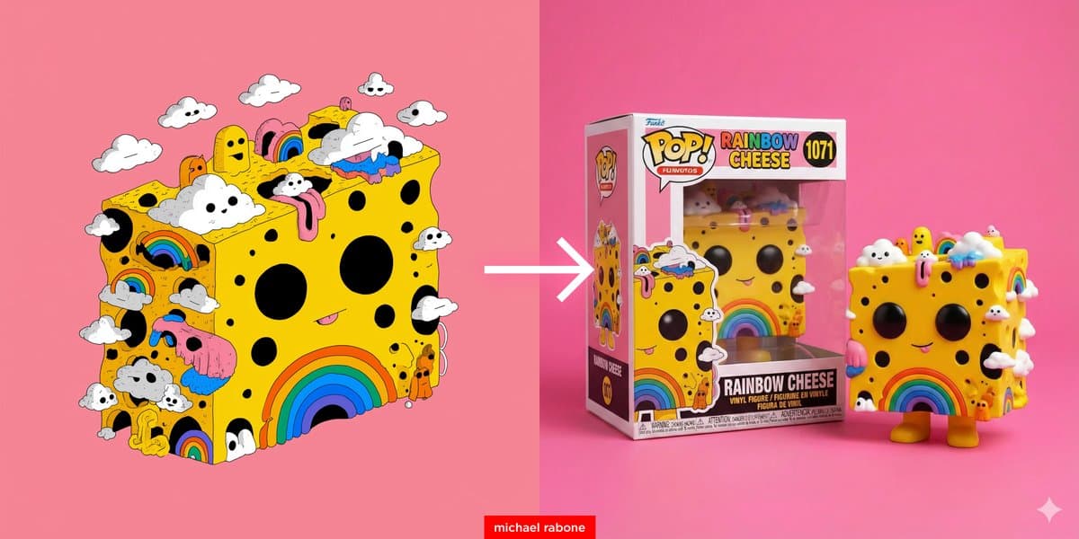 Dessins de cartoon transformés en figurines Funko Pop en vinyle